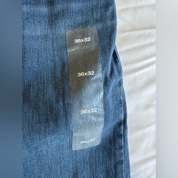 New Eddie Bauer Sz 36x32 Flannel Lined Jeans Classic Straight - Picture 3 of 7